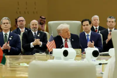 Trump meets Syria's interim president after pledging to lift sanctions