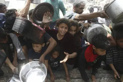 Famine Haunts the People of Gaza. Israel Is Trying to Convince You It’s Fake.