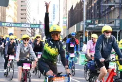32K bicyclists on their 64K wheels hit all 5 NYC boroughs Sunday
