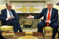 Germany’s Merz says he found Trump open to dialogue and committed to NATO