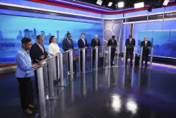 NYC mayoral hopefuls target Cuomo in first Democratic debate